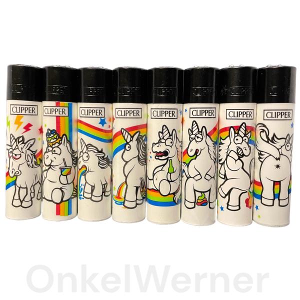 Einhörner best of Clipper Feuerzeuge